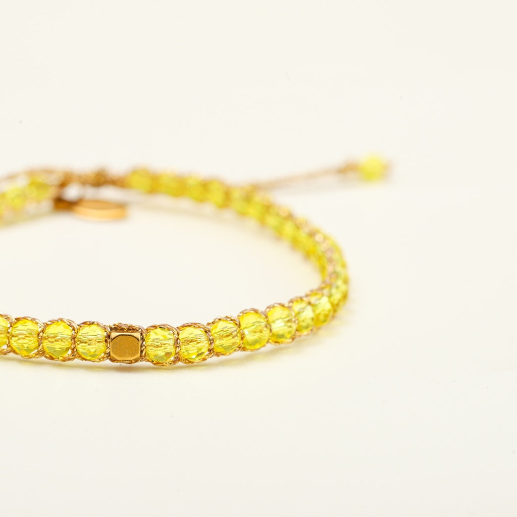 Crystalegance Yellow Bracelet