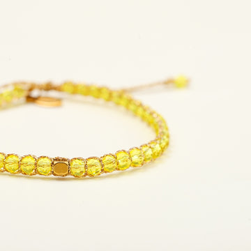 Crystalegance Yellow Bracelet