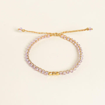 Pink Crystal Kid Bracelet