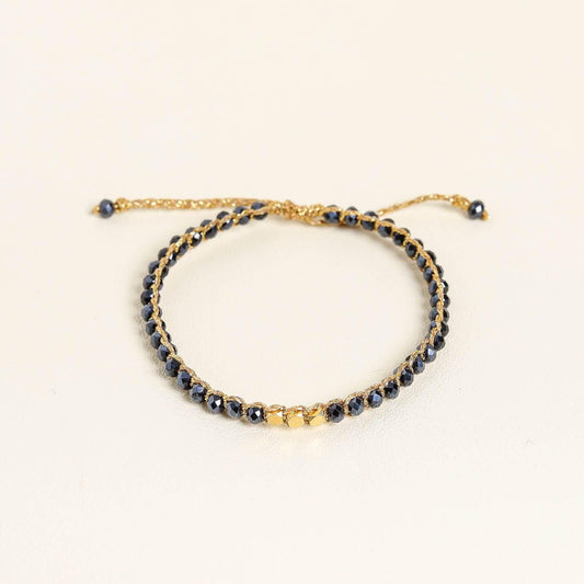 Black Crystal Kid Bracelet - praijing