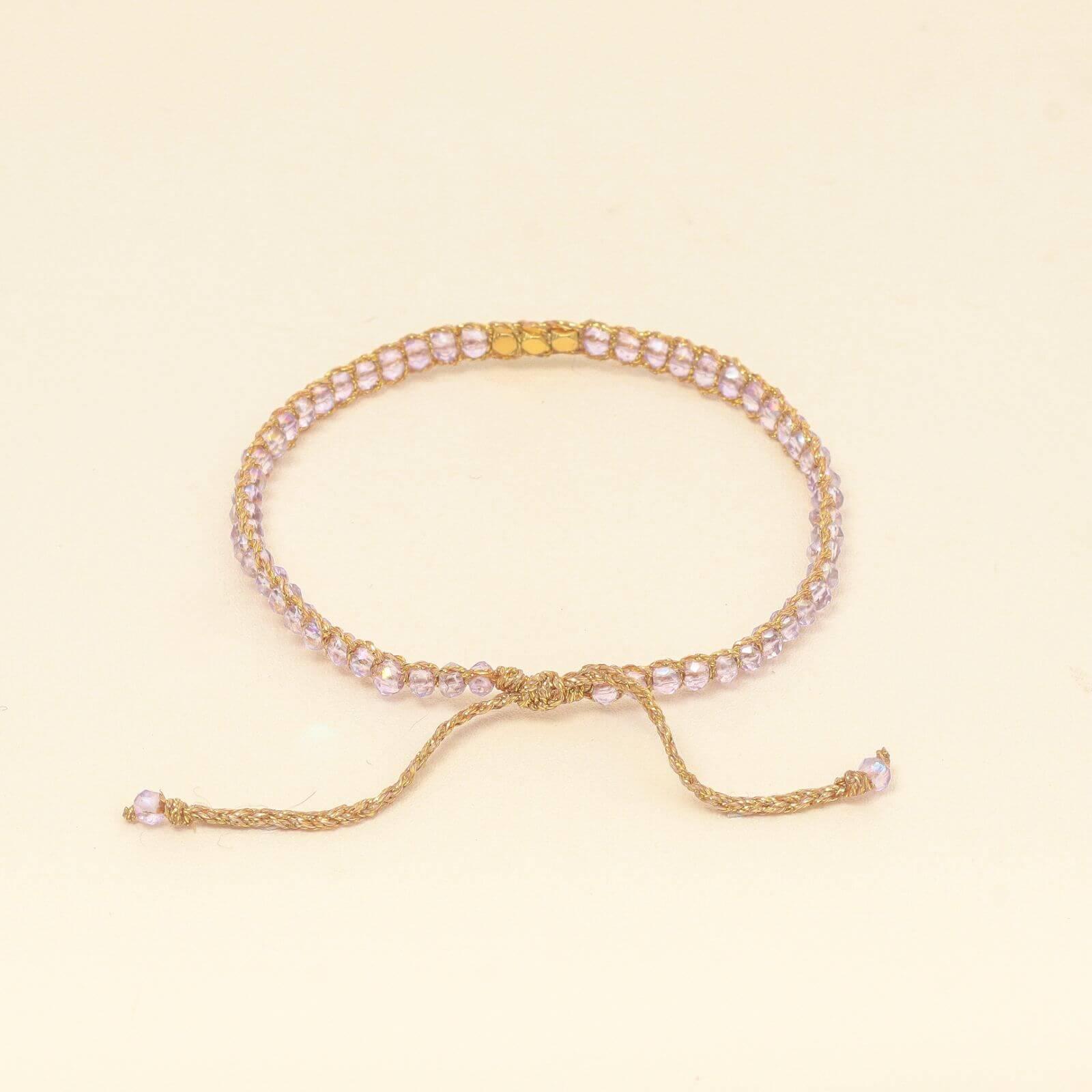 Crystalegance Pink Bracelet - praijing