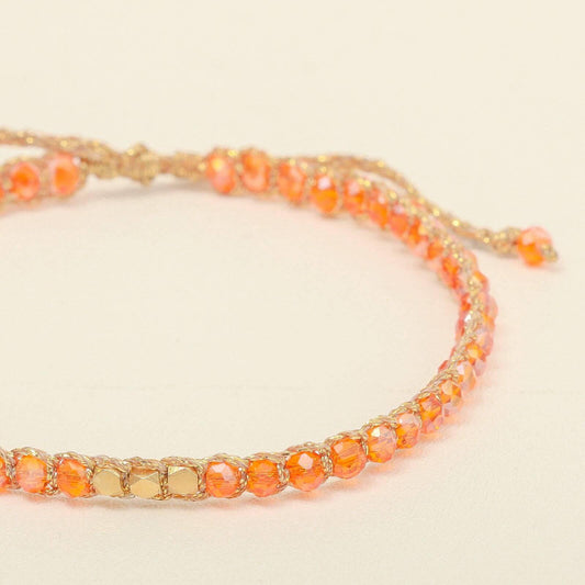 Crystalegance Orange Bracelet - praijing