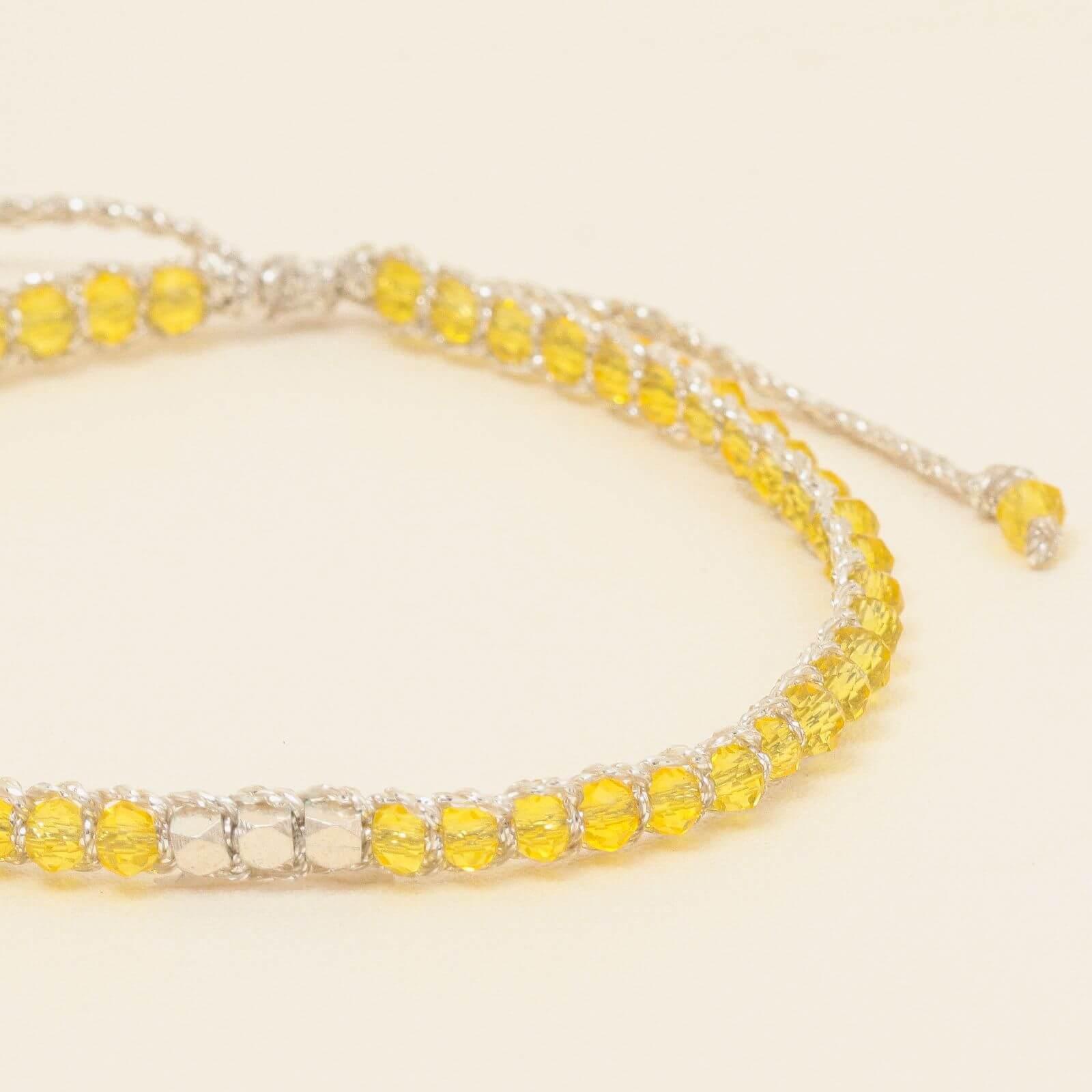 Crystalegance Yellow Bracelet - praijing