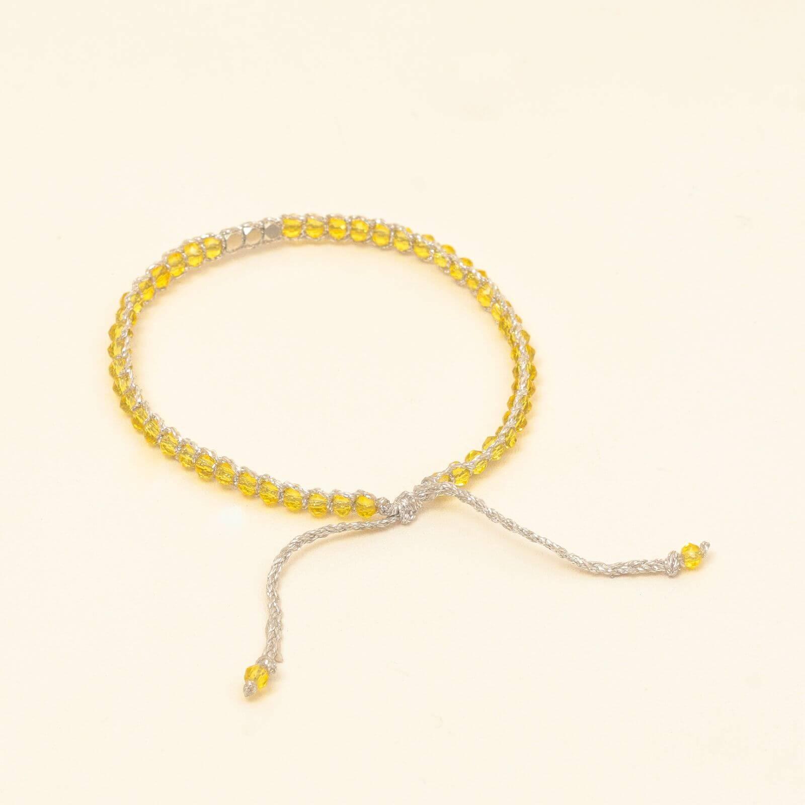 Crystalegance Yellow Bracelet - praijing