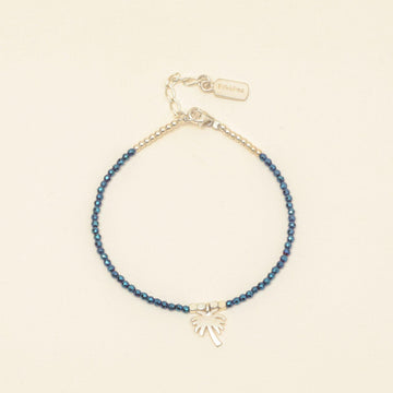 Silver Luxpraijing Blue Aventurine Bracelet - praijing