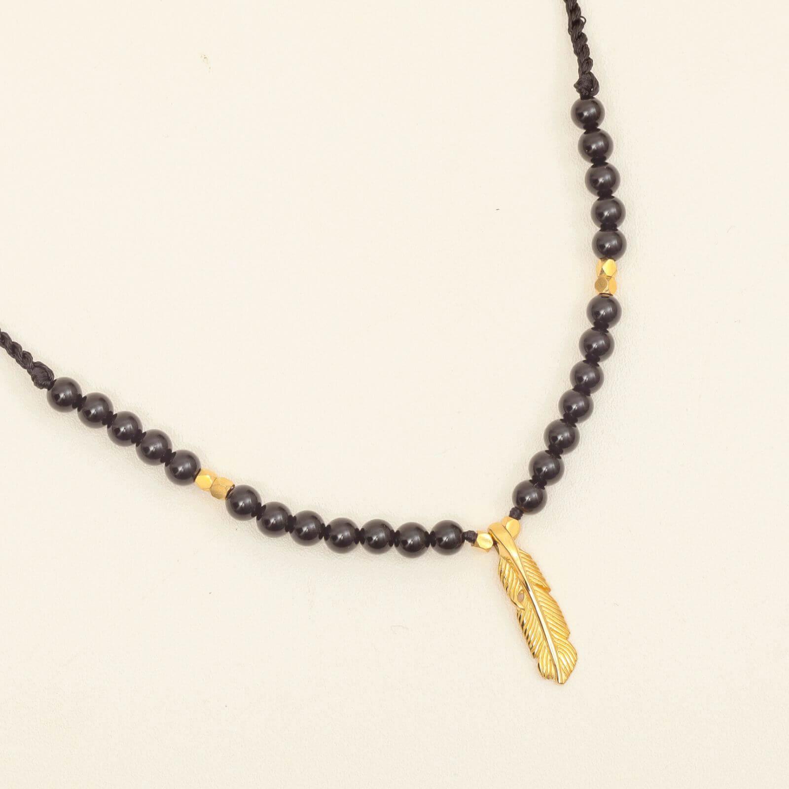 Onyx Spinel Elegance Necklace - praijing