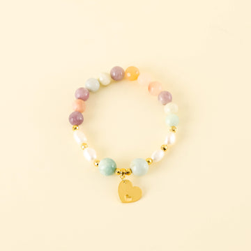 Bohemian Rainbow Gemstone Bracelet