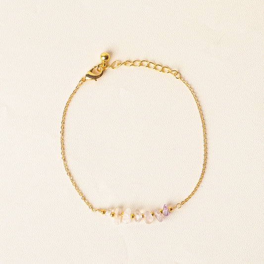 Bohemian VIP Fluorite Gold Bracelet