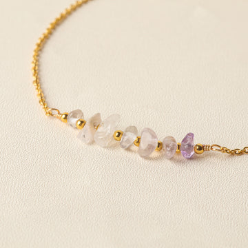 Bohemian VIP Fluorite Gold Bracelet