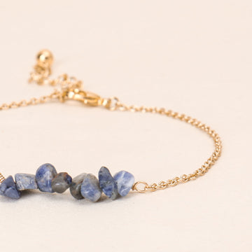 Bohemian VIP Lapis Lazulli Gold Bracelet