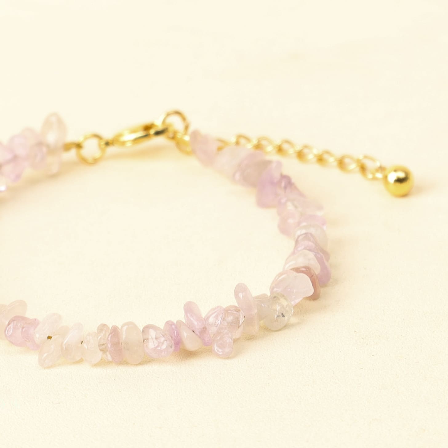 Bohemian Harmony Lavender Amethyst Gemstone Bracelet