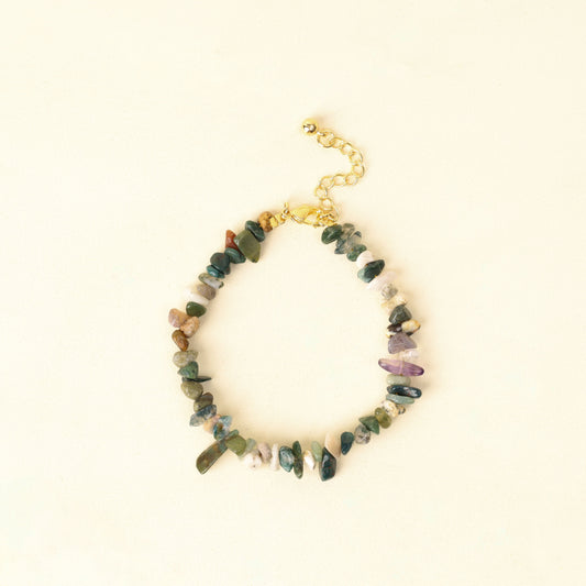 Bohemian Harmony Tourmaline Gemstone Bracelet