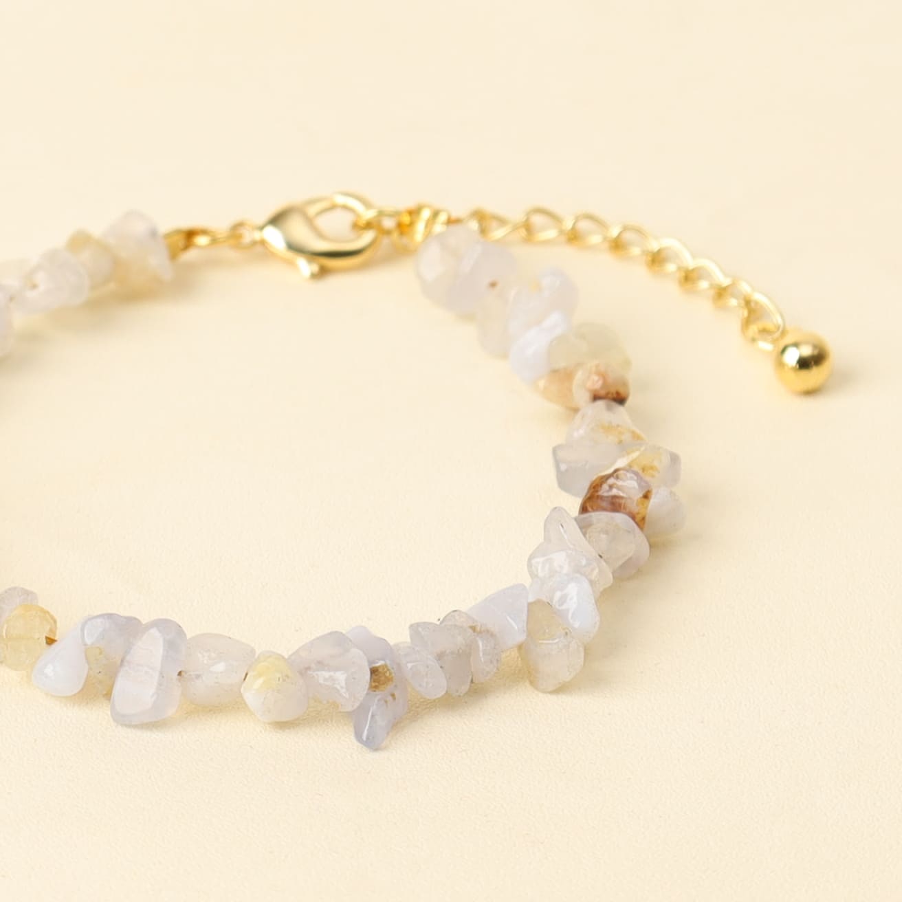 Bohemian Harmony Morganite Gemstone Bracelet