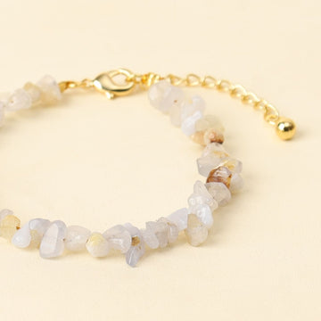 Bohemian Harmony Morganite Gemstone Bracelet