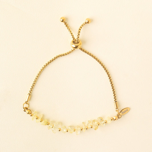 Vivian Citrine Bracelet