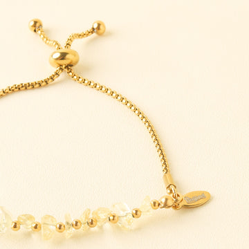 Vivian Citrine Bracelet