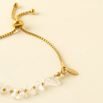 Vivian Rock Quartz Bracelet