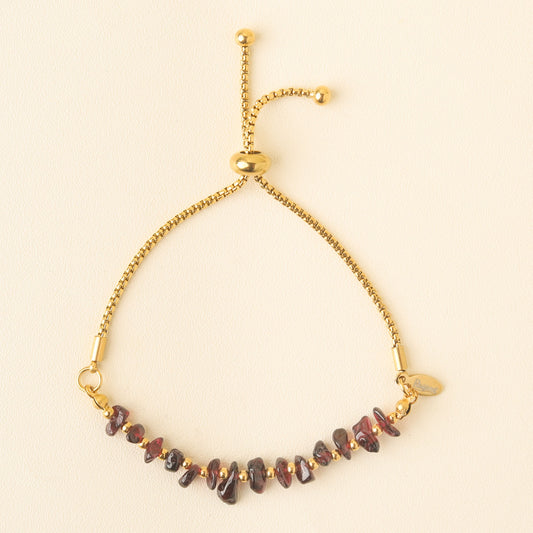 Vivian Garnet Bracelet