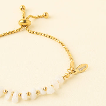 Vivian White Jade Bracelet