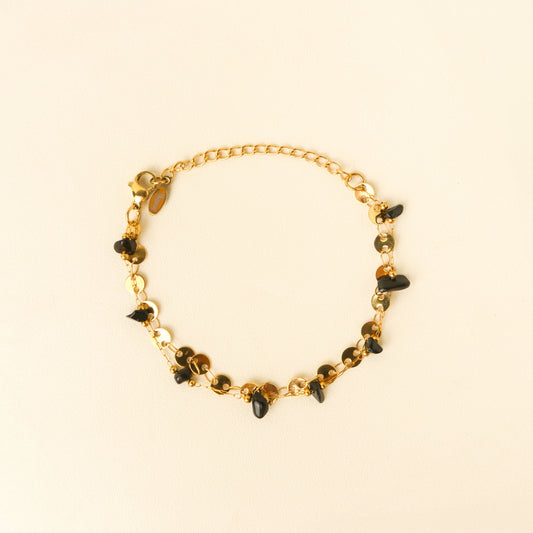 Bohemian EXQ Black Tourmaline Bracelet