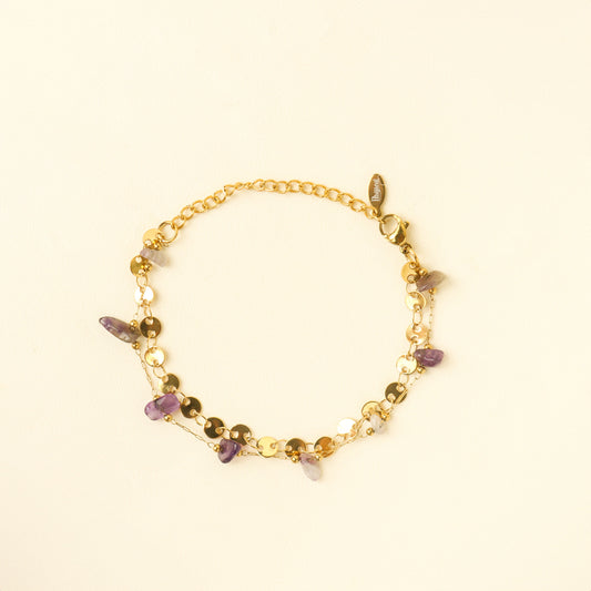 Bohemian EXQ Dark Amethyst Bracelet