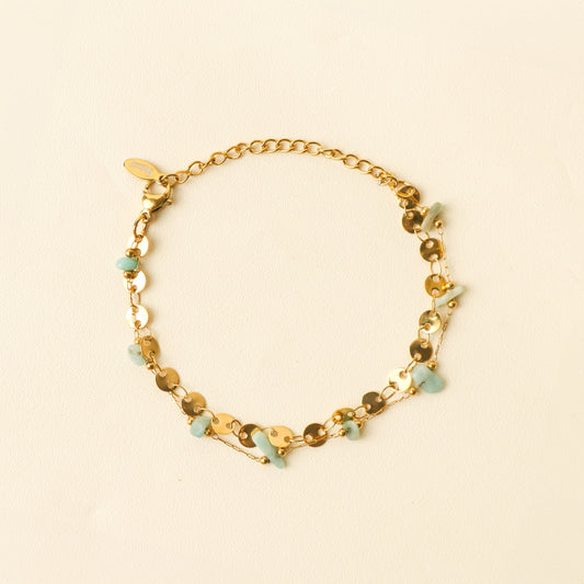 Bohemian EXQ Aquamarine Bracelet