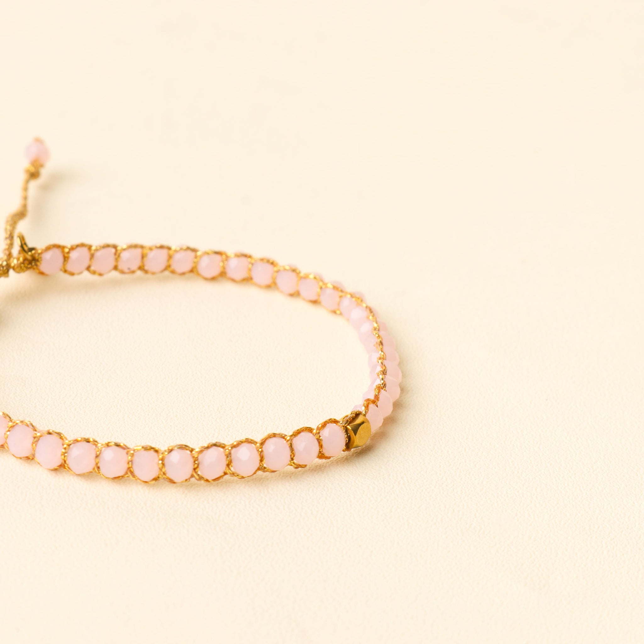 Crystalegance Strawberry Quartz Bracelet