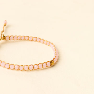 Crystalegance Strawberry Quartz Bracelet