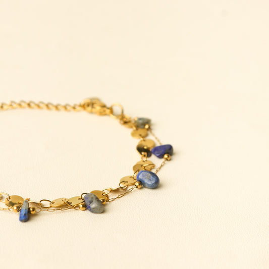 Bohemian EXQ Lapis Lazuli Bracelet