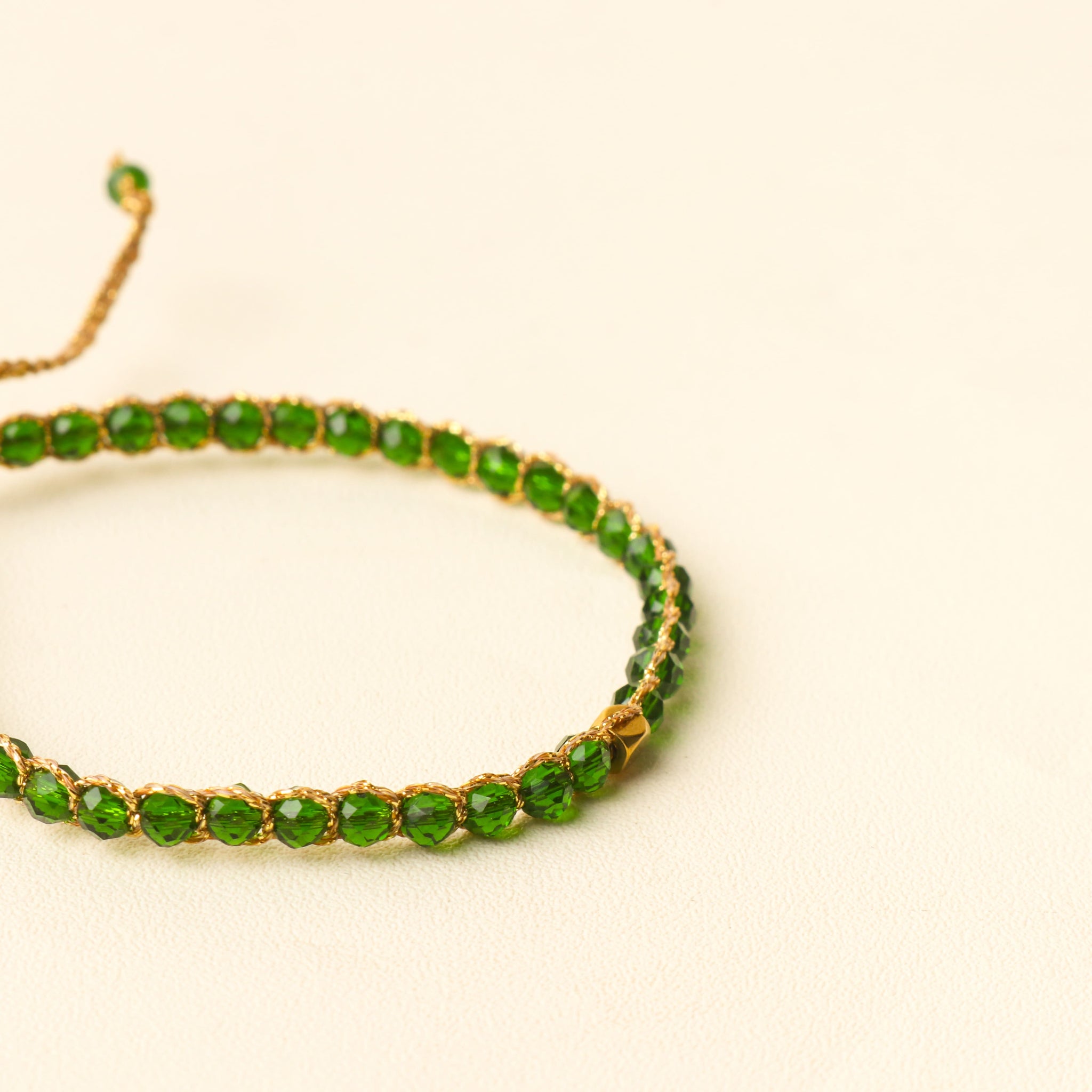 Crystalegance Green Bracelet