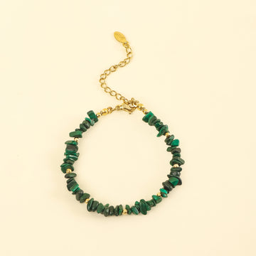 Bohemian Harmony Malachite Bracelet