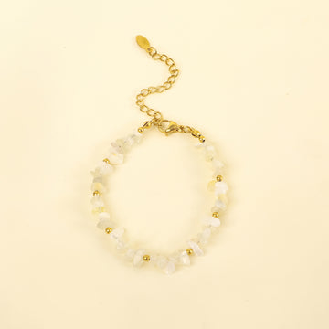 Bohemian Harmony Moonstone Bracelet