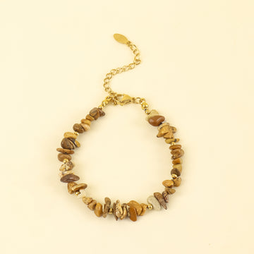 Bohemian Harmony Picture Stone Bracelet
