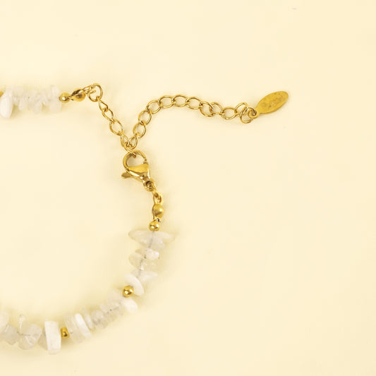 Bohemian Harmony Blue Moonstone Bracelet