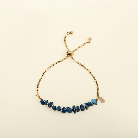 Vivian Blue Coral Bracelet