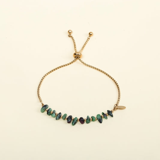 Vivian Zoisite Ruby Bracelet