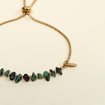 Vivian Zoisite Ruby Bracelet