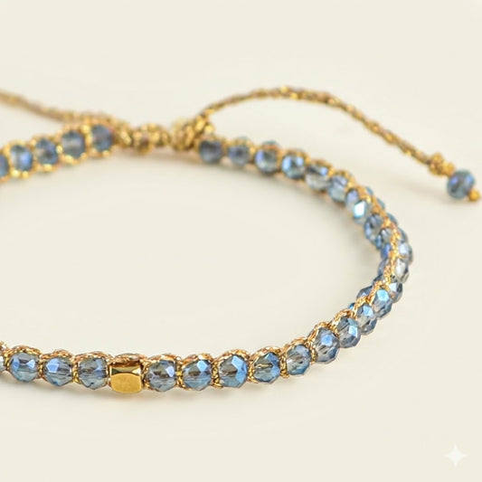 Crystalegance Blue Labradorite Color Bracelet
