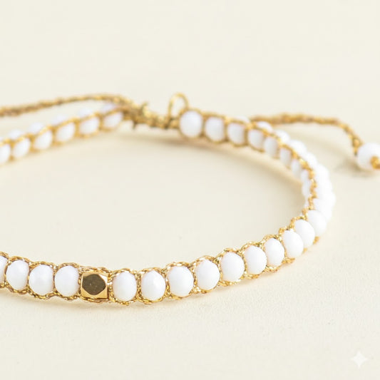 Crystalegance Howlite Color Bracelet