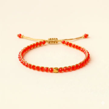 Crystalegance Ruby Color Bracelet